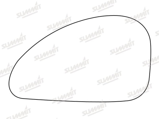 Summit Stick-On Standard Mirror Glass fits Ford Cougar LHS - Summit Shop