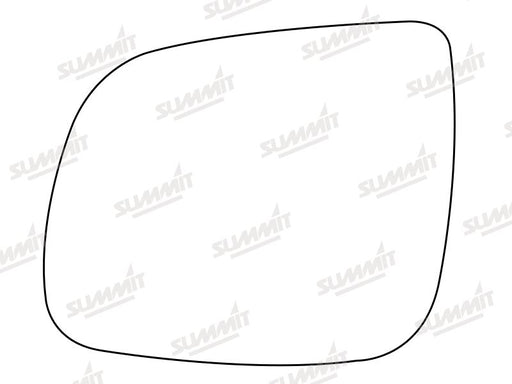 Summit Stick-On Standard Mirror Glass fits VW Touran, Audi Q5 & Q7 LHS - Summit Shop