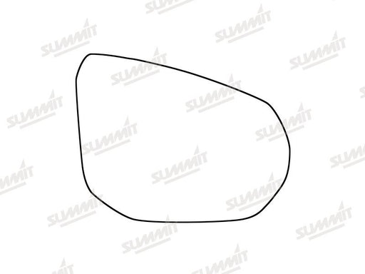 Summit Stick-On Aspheric Mirror Glass fits Audi Q2 16 on RHS - Summit Shop