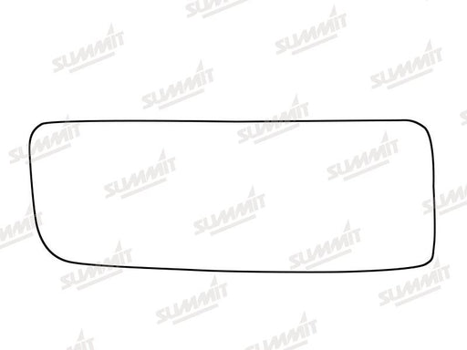 Summit Stick-On Commercial Lower Blind-Spot Mirror Glass fits Volkswagen Crafter 06 on LHS - Summit Shop