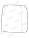 Summit Heated Base Plate With Commercial Mirror Glass fits & Integrated Lower Blind Spot Vauxhall Vivaro 14 on RHS - Summit Shop
