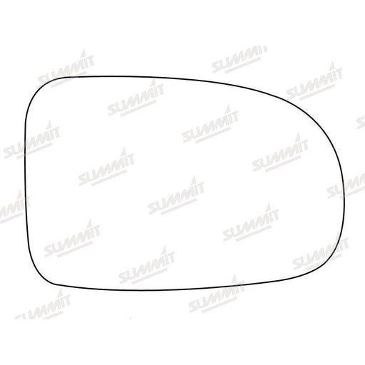 Summit Non-Heated Base Plate With Standard Mirror Glass fits Vauxhall Corsa / Corsa C 00 to 05 RHS - Summit Shop