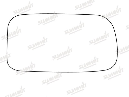 Summit Stick-On Standard Mirror Glass fits Nissan Primera RHS - Summit Shop