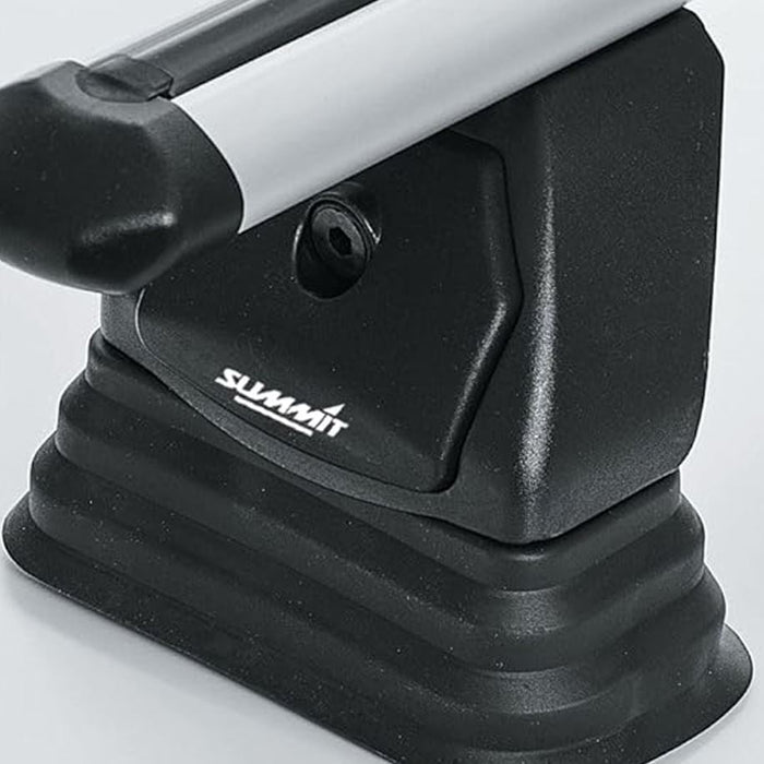 Summit SUP-A013 Premium Aluminium Multi-Fit Roof Bars, Lockable, Set of 2 - Summit Shop