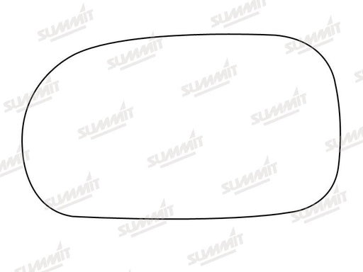 Summit Stick-On Standard Mirror Glass fits Suzuki Baleno LHS - Summit Shop