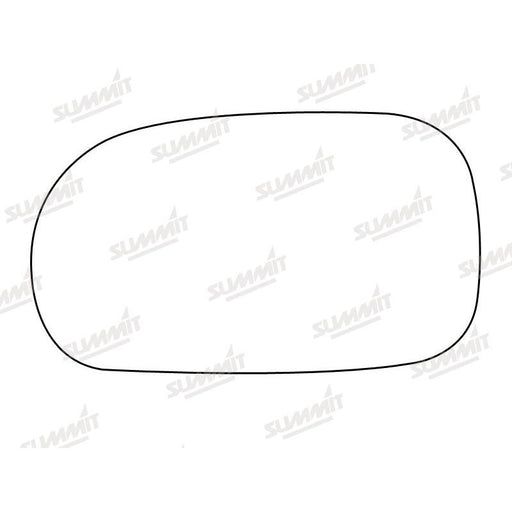 Summit Stick-On Standard Mirror Glass fits Suzuki Baleno LHS - Summit Shop