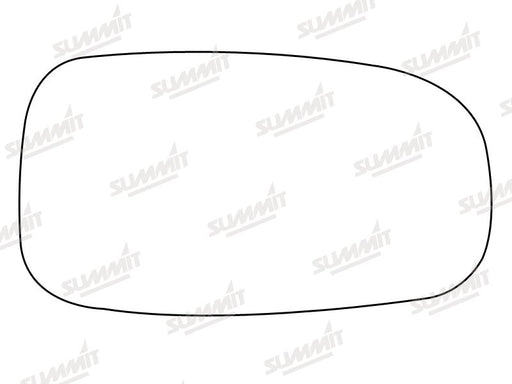 Summit Stick-On Standard Mirror Glass fits Saab 9 - 3 9 - 5 02 to 12 RHS - Summit Shop