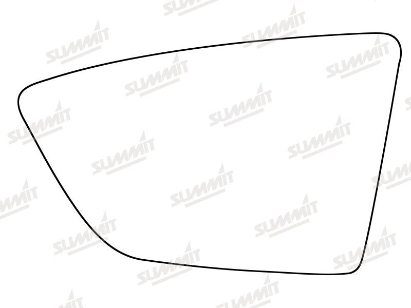 Summit Heated Base Plate With Standard Mirror Glass fits Seat Leon 12 on LHS - Summit Shop