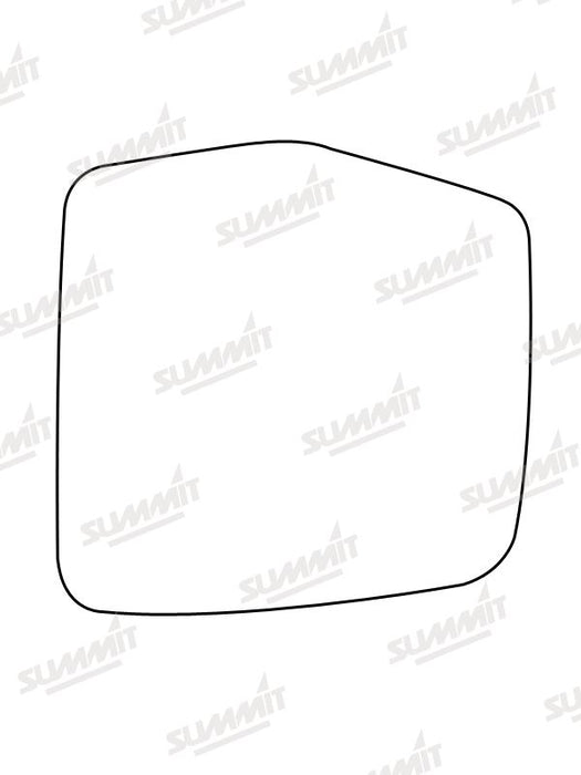 Summit Non-Heated Base Plate With Standard Mirror Glass fits Citroen Jumpy RHS - Summit Shop