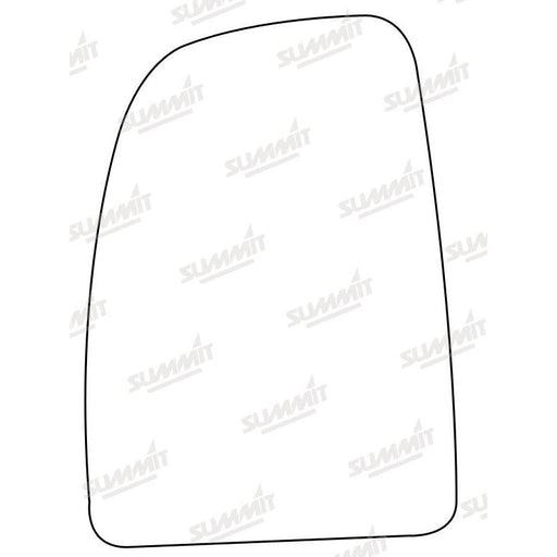 Summit Heated Base Plate With Commercial Mirror Glass fits Fiat Ducato, Cit Jumper / Relay, Peugeot Boxer LHS - Summit Shop