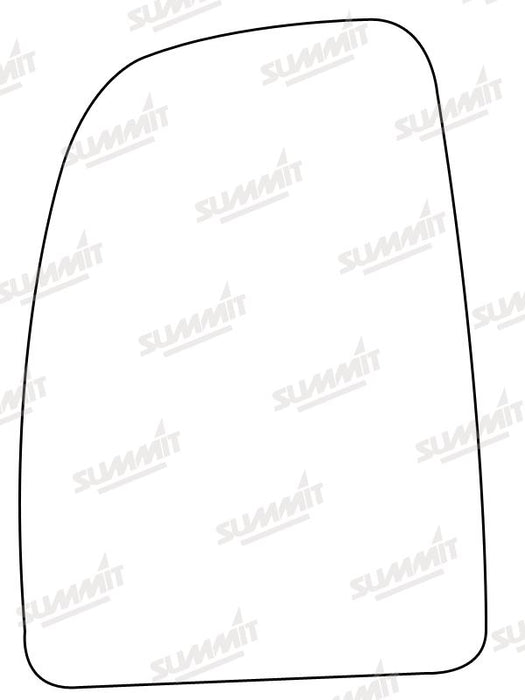 Summit Heated Base Plate With Commercial Mirror Glass fits Fiat Ducato, Cit Jumper / Relay, Peugeot Boxer LHS - Summit Shop