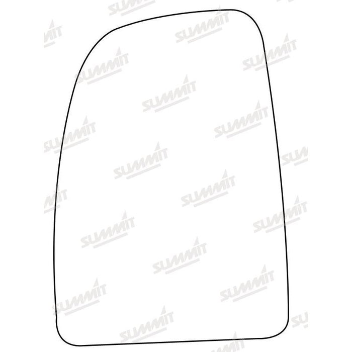 Summit Heated Base Plate With Commercial Mirror Glass fits Fiat Ducato, Cit Jumper / Relay, Peugeot Boxer LHS - Summit Shop