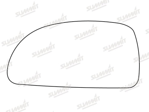 Summit Stick-On Standard Mirror Glass fits Toyota MR2 LHS - Summit Shop