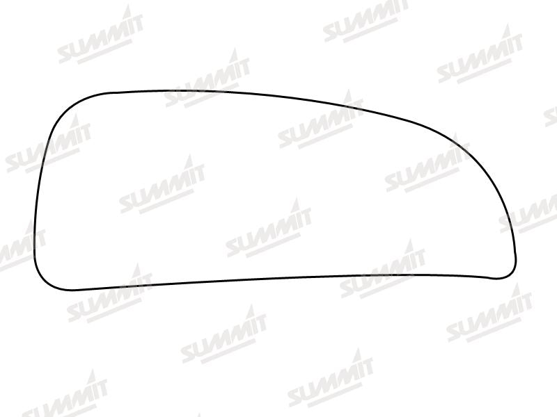 Summit Heated Base Plate With Lower Blind-Spot Mirror Glass fits Fiat Ducato, Citroen Jumper, Peugeot Boxer 06 on LHS - Summit Shop