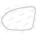 Summit Stick-On Standard Mirror Glass fits Vauxhall Astra K 16 to 17 LHS - Summit Shop