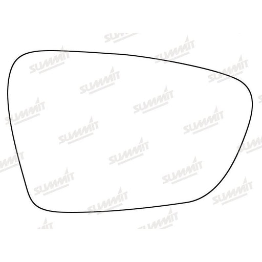 Summit Stick-On Standard Mirror Glass fits Kia Ceed 12-16 on RHS - Summit Shop