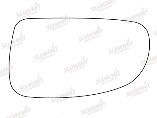 Summit Stick-On Standard Mirror Glass fits Daewoo Leganza LHS - Summit Shop