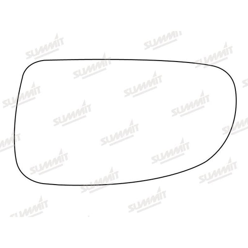 Summit Stick-On Standard Mirror Glass fits Daewoo Leganza LHS - Summit Shop