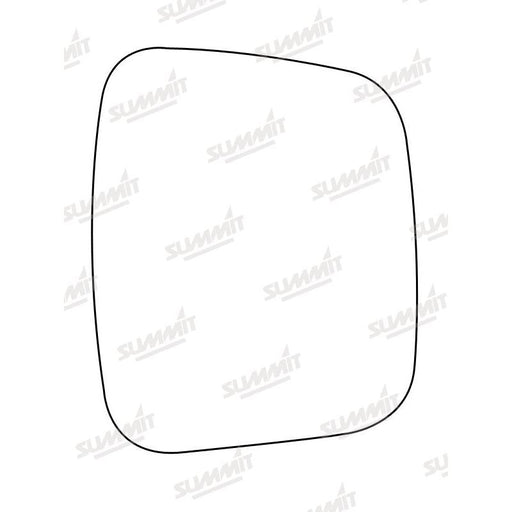 Summit Heated Base Plate With Commercial Mirror Glass fits Peugeot Bipper 07 on RHS - Summit Shop