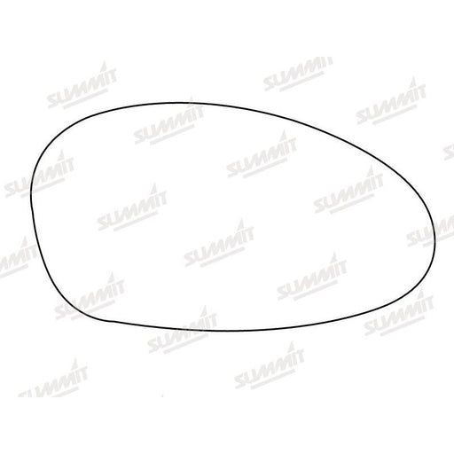 Summit Stick-On Anti Dazzle Mirror Glass fits BMW 1 3 Series 05 on RHS - Summit Shop