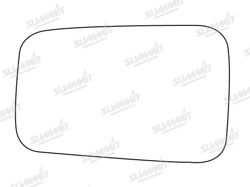 Summit Stick-On Standard Mirror Glass fits Renault 18 83 on LHS - Summit Shop