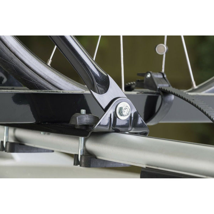 Car Roof Mounted Rack Bar Mounted Bike Cycle Carrier Upright Bike Carrier - Summit Shop