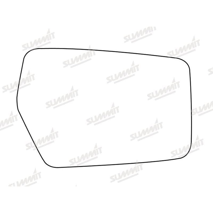 Summit Stick-On Standard Mirror Glass fits Skoda Favourit LHS - Summit Shop