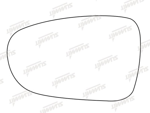 Summit Stick-On Standard Mirror Glass fits Ford Galaxy LHS - Summit Shop