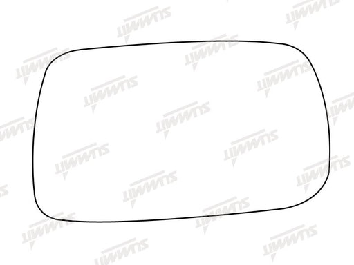 Summit Stick-On Standard Mirror Glass fits Toyota Yaris RHS - Summit Shop