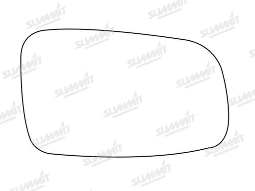 Summit Stick-On Standard Mirror Glass fits Citroen ZX RHS - Summit Shop