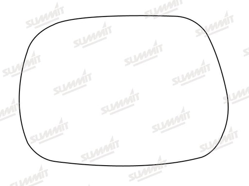 Summit Stick-On Standard Mirror Glass fits Toyota Rav 4 00 to 06 LHS - Summit Shop
