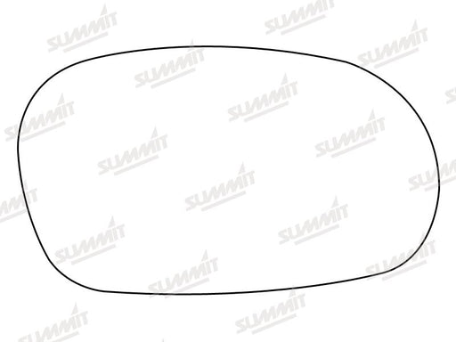 Summit Stick-On Standard Mirror Glass fits Daewoo Lanos RHS - Summit Shop