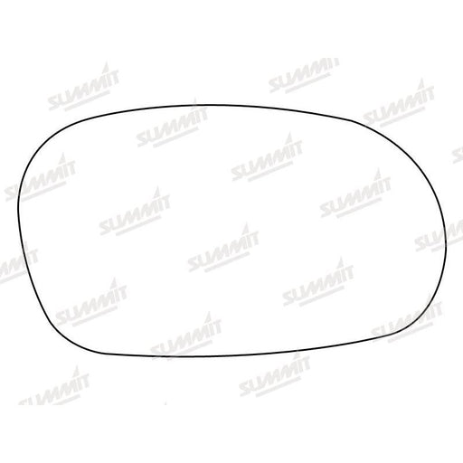 Summit Stick-On Standard Mirror Glass fits Daewoo Lanos RHS - Summit Shop