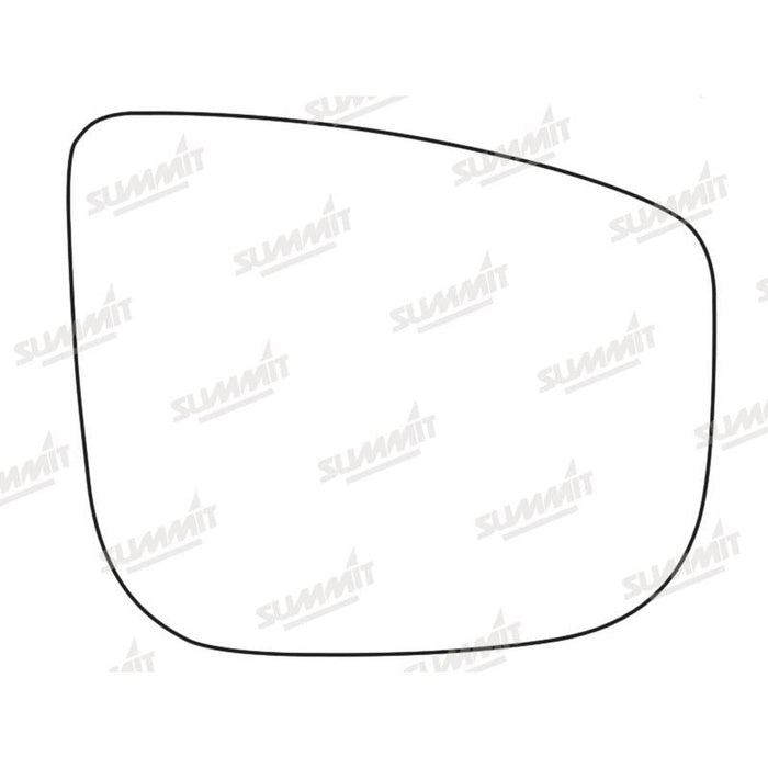 Summit Stick-On Commercial Mirror Glass fits Citroen Berlingo 13 to 14 RHS - Summit Shop