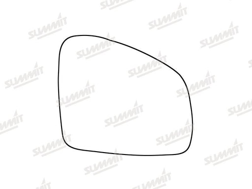 Summit Stick-On Standard Mirror Glass fits Renault Twingo 14 on RHS - Summit Shop
