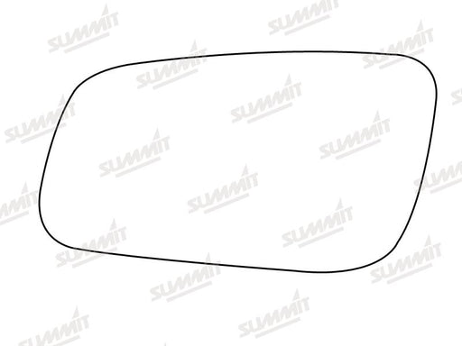 Summit Stick-On Anti Dazzle Mirror Glass fits Audi A3, A4 A6 LHS - Summit Shop