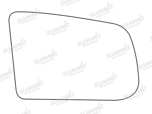 Summit Stick-On Standard Mirror Glass fits Mazda 121 RHS - Summit Shop
