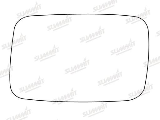 Summit Stick-On Standard Mirror Glass fits Ford Granada Scorpio 85 to 92 LHS - Summit Shop