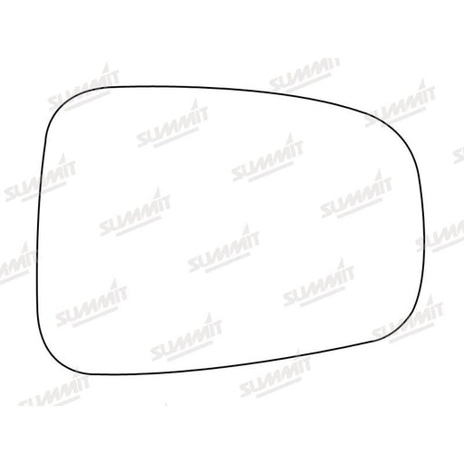 Summit Stick-On Standard Mirror Glass fits Citroen C8, Fiat Ulysee, Lancia Phedra Peugeot 807 RHS - Summit Shop
