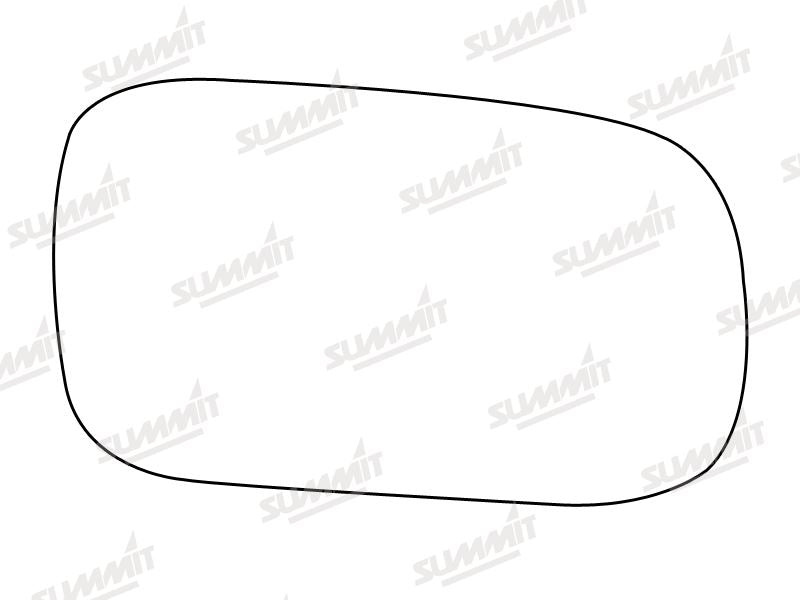 Summit Stick-On Standard Mirror Glass fits Subaru Legacy RHS - Summit Shop