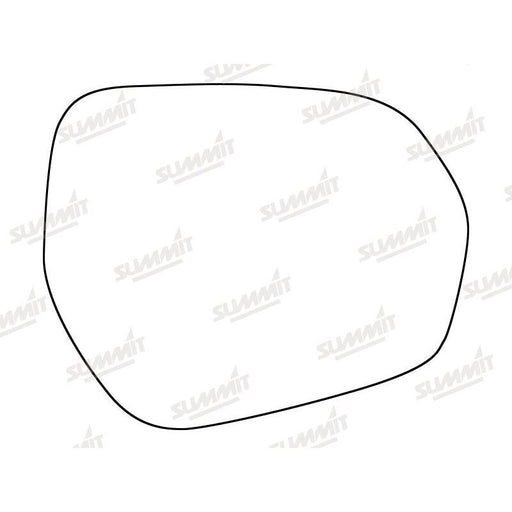 Summit Heated Base Plate With Standard Mirror Glass fits Ford Fiesta 17 on RHS - Summit Shop
