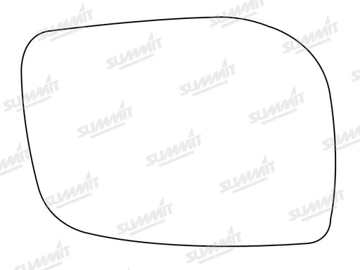 Summit Stick-On Standard Mirror Glass fits Range Rover RHS - Summit Shop