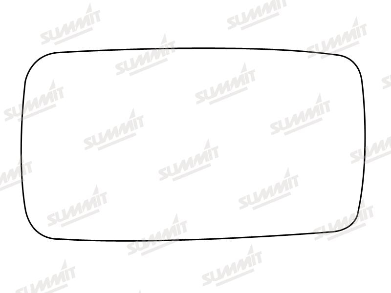 Summit Stick-On Standard Mirror Glass fits Rover SDI RHS LHS - Summit Shop