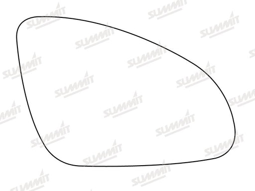 Summit Stick-On Standard Mirror Glass fits Vauxhall Astra J 10 on RHS - Summit Shop
