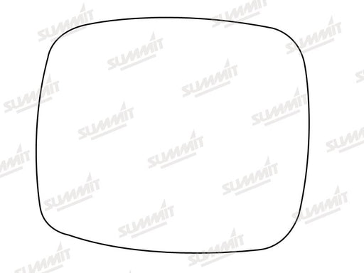 Summit Stick-On Commercial Mirror Glass fits Vauxhall Combo to 01 LHS RHS - Summit Shop