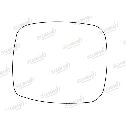 Summit Stick-On Commercial Mirror Glass fits Vauxhall Combo to 01 LHS RHS - Summit Shop
