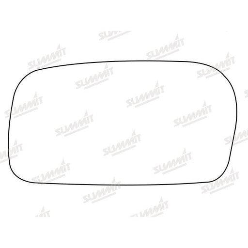 Summit Stick-On Anti Dazzle Mirror Glass fits Audi 100 91 on LHS - Summit Shop