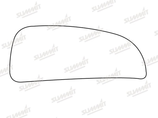 Summit Non-Heated Base Plate With Lower Blind-Spot Mirror Glass fits Fiat Ducato, Peugeot Boxer 06 on LHS - Summit Shop