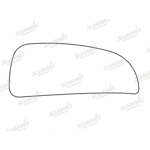 Summit Non-Heated Base Plate With Lower Blind-Spot Mirror Glass fits Fiat Ducato, Peugeot Boxer 06 on LHS - Summit Shop