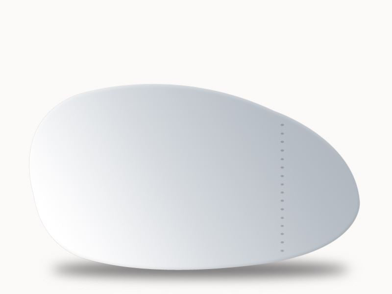 Summit Heated Base Plate With Blind Spot Mirror Glass fits BMW 1 Series 04 to 10 RHS - Summit Shop